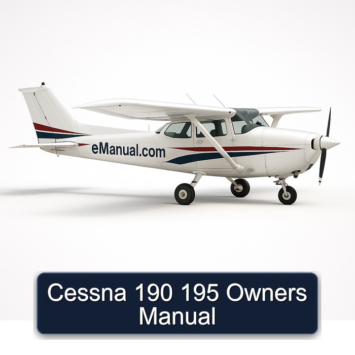 Cessna 190 195 Owners Manual