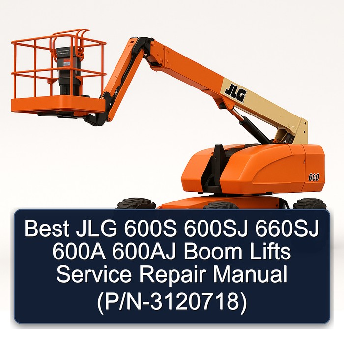 Best Jlg 600S 600SJ 660SJ 600A 600AJ Boom Lifts (P/N-3120718) Workshop Service Repair Manual PDF Download