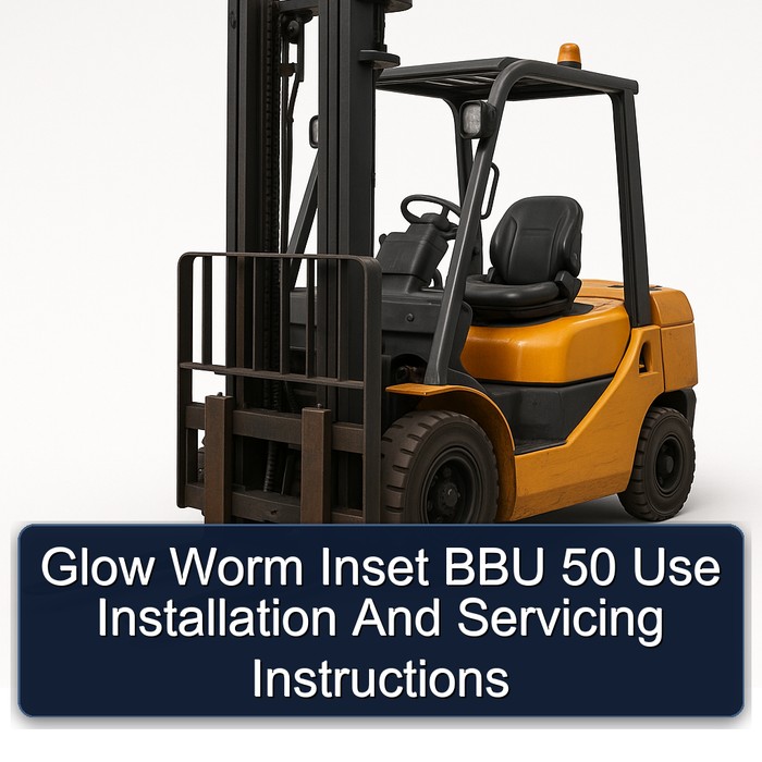 Glow Worm Inset Bbu 50 Use Installation and Servicing Instructions PDF Download