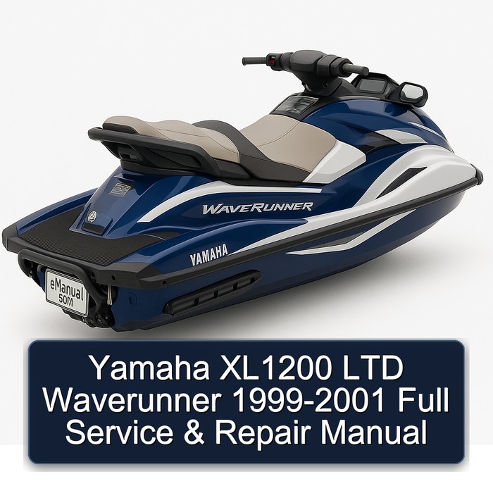 1999 Yamaha XL1200 Ltd Waverunner Workshop Service Repair Manual PDF Download