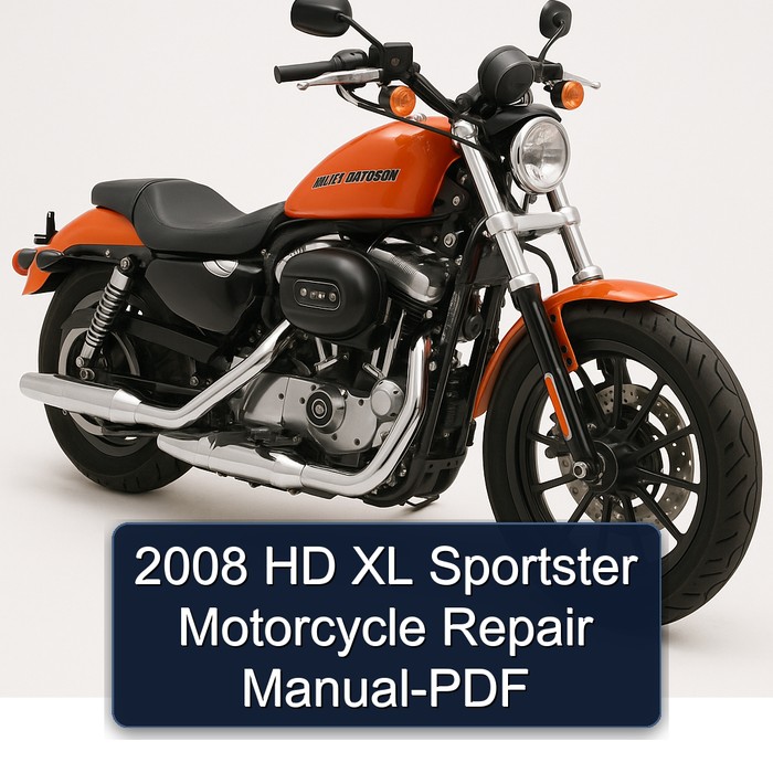 2008 HD XL Sportster Motorcycle Repair Manual-PDF