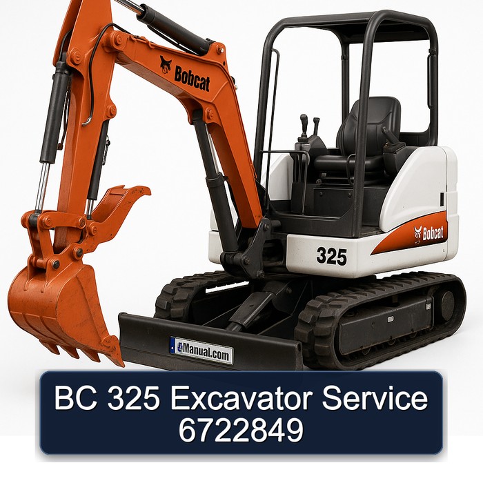 BC 325 Excavator Service 6722849