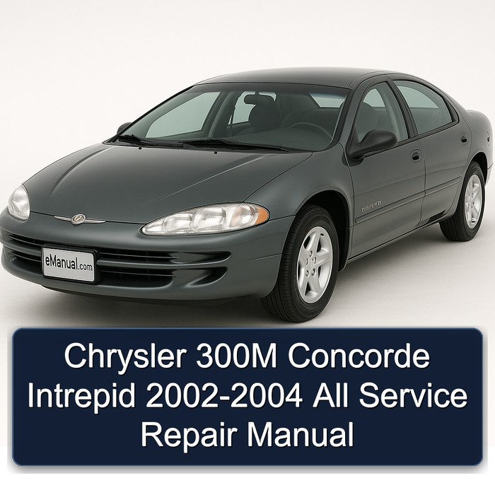 Chrysler 300M Concorde Intrepid 2002-2004 All Manual de servicio y reparación