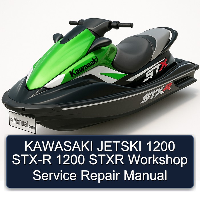 KAWASAKI JETSKI 1200 STX-R 1200 STXR Workshop Service Repair Manual