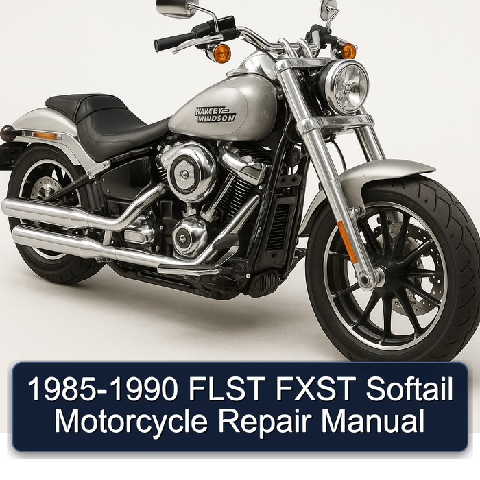 1985-1990 FLST FXST Softail Motorcycle Repair Manual