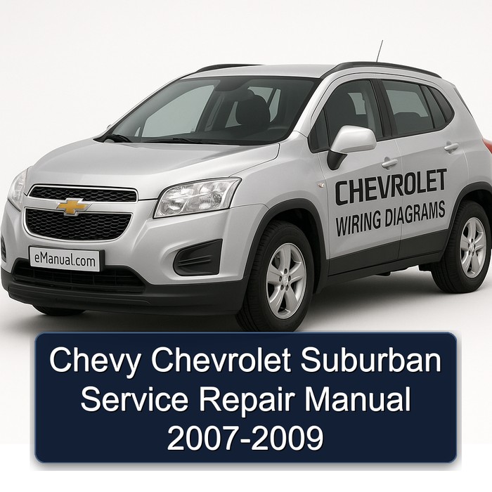 Chevy Chevrolet Suburban Service Repair Manual 2007-2009