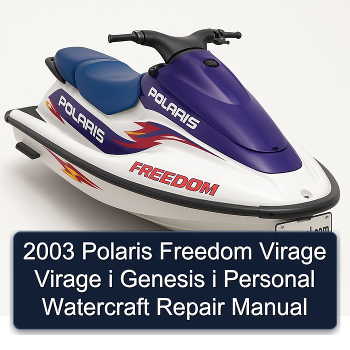 2003 Polaris Freedom Virage Virage i Genesis i Personal Watercraft Repair Manual