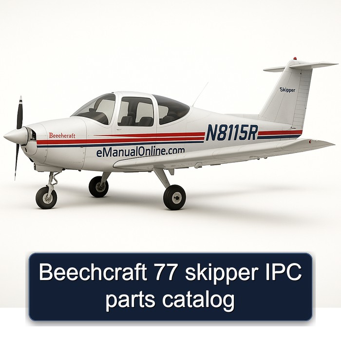 Beechcraft 77 skipper IPC parts catalog