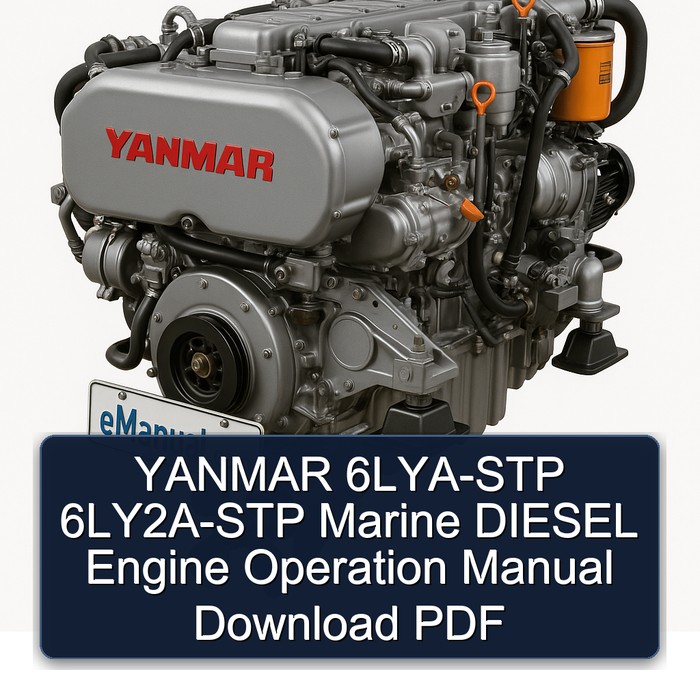 YANMAR 6LYA-STP 6LY2A-STP Marine DIESEL Engine Operation Manual Download PDF