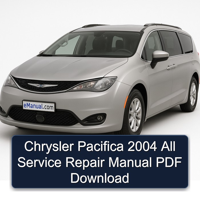Chrysler Pacifica 2004 All Manual de servicio y reparación PDF Download
