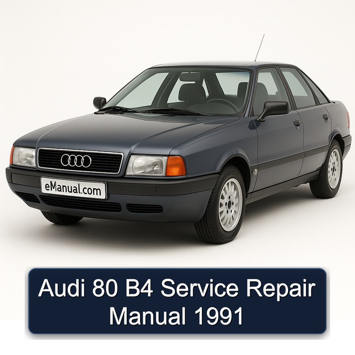 Audi 80 B4 Service Repair Manual 1991
