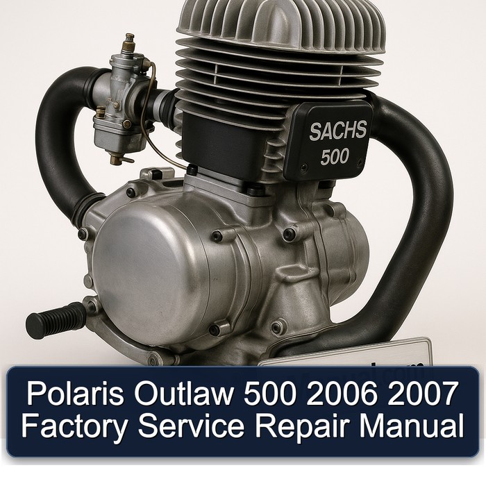 Polaris Outlaw 500 Werkstatt-Handbuch 2006-2007