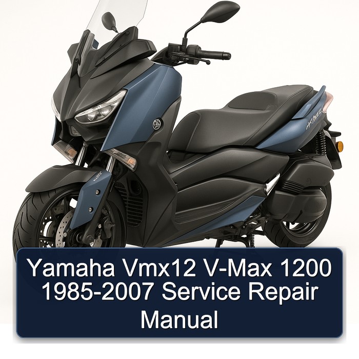 Yamaha Vmx12 V-Max 1200 1985-2007 Service Repair Manual 