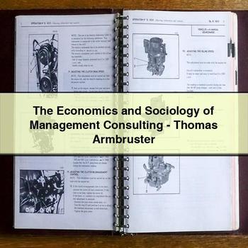 The Economics and Sociology of Management Consulting-Thomas Armbruster PDF Download
