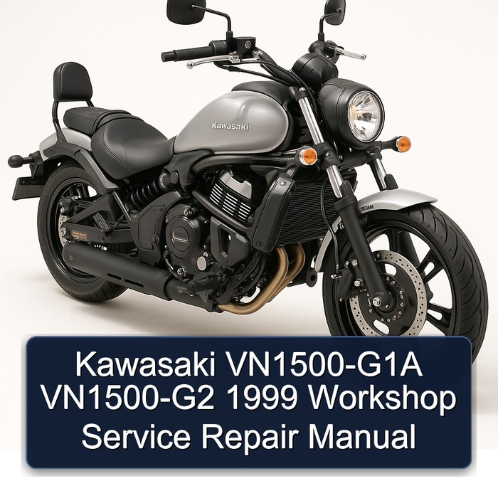 Kawasaki VN1500-G1A VN1500-G2 1999 Workshop Service Repair Manual
