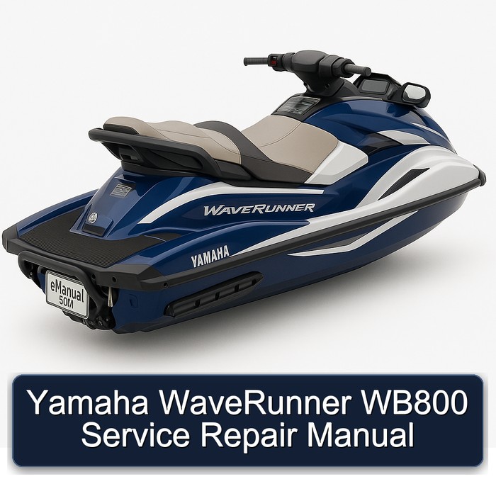 Yamaha WaveRunner WB800 Service Repair Manual