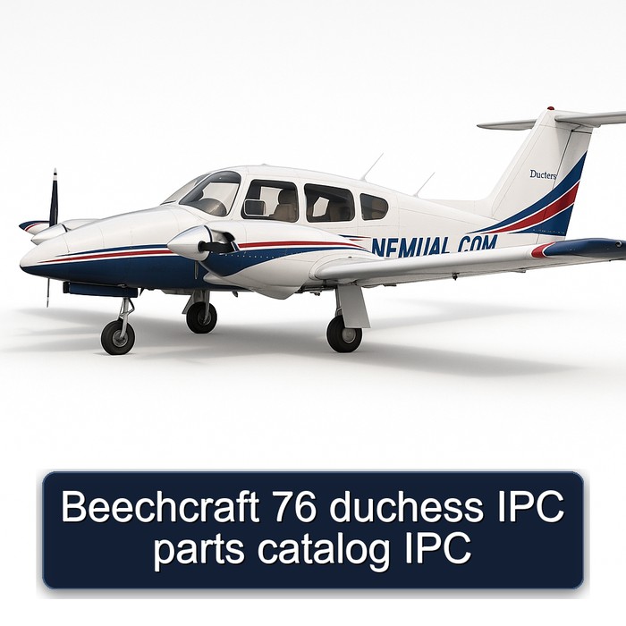 Beechcraft 76 duchess IPC parts catalog IPC