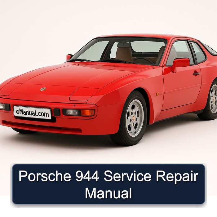 Porsche 944 Service Repair Manual