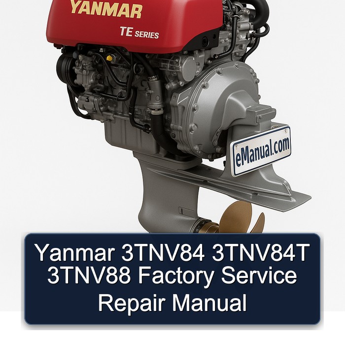 Yanmar 3TNV84 3TNV84T 3TNV88 Factory Service Repair Manual