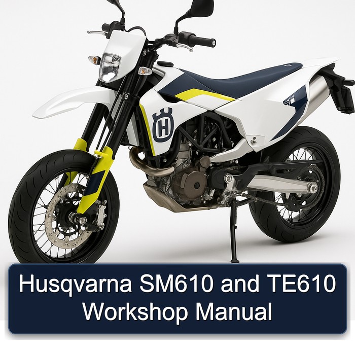 Husqvarna SM610 and TE610 Workshop Manual