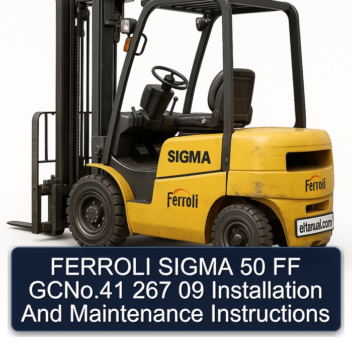 FERROLI SIGMA 50 FF GCNo.41 267 09 Installation And Maintenance Instructions