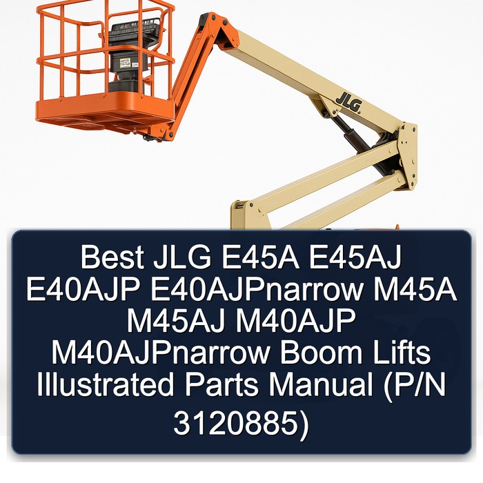 Best Jlg E45A E45AJ E40AJP E40AJPnarrow M45A M45AJ M40AJP M40AJPnarrow Boom Lifts (P/N 3120885) Parts Catalog PDF Download