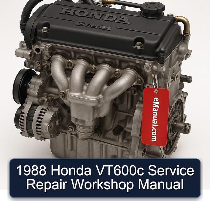 1988 Honda VT600c Service Repair Workshop Manual 