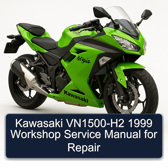 Kawasaki VN1500-H2 1999 Workshop Service Manual for Repair