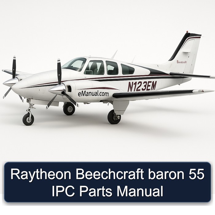 Raytheon Beechcraft baron 55 IPC Parts Manual