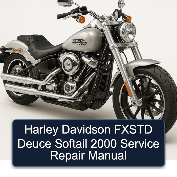 Harley Davidson FXSTD Deuce Softail 2000 Manual de servicio y reparación