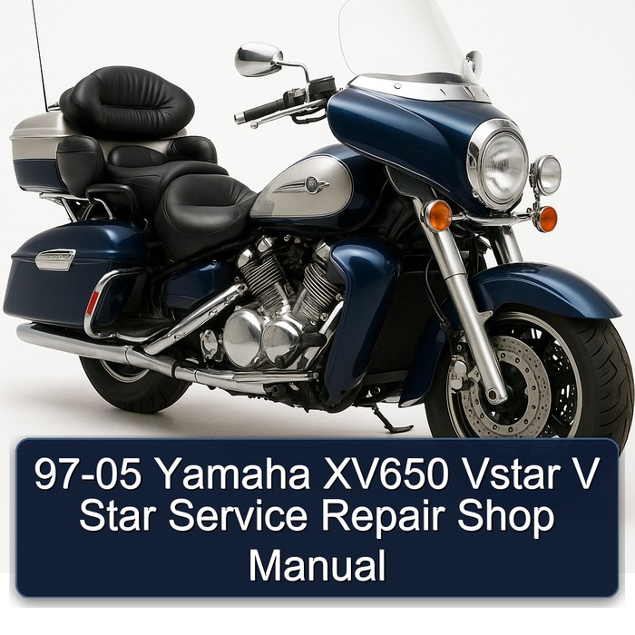 97-05 Yamaha XV650 Vstar V Star Workshop Service Repair Manual PDF Download