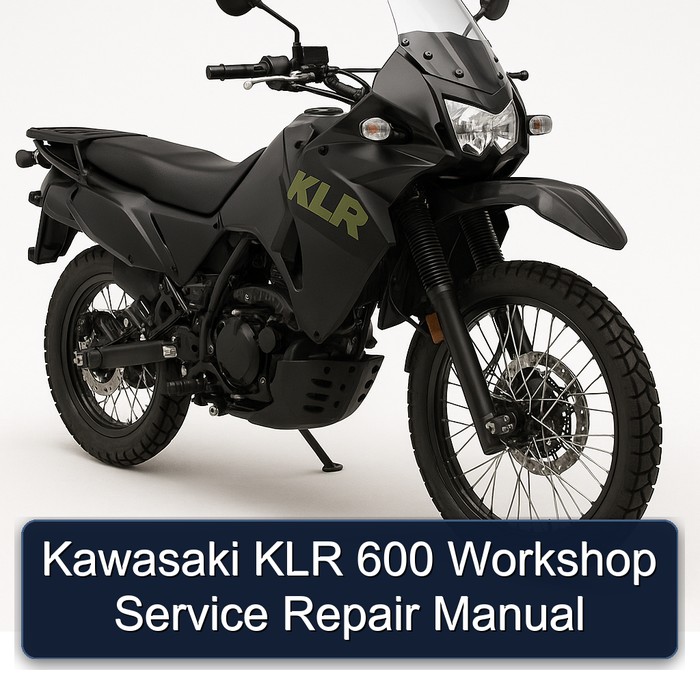 Kawasaki KLR 600 Workshop Manual de servicio y reparación