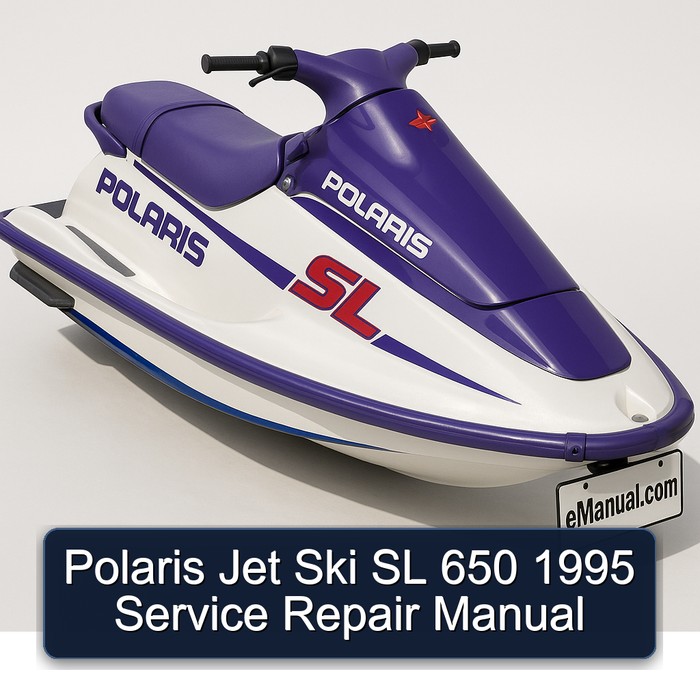 Polaris Jet Ski SL 650 1995 Manual de servicio y reparación