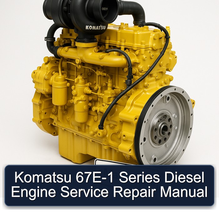 Manual de Servicio y Reparación del Motor Diesel Komatsu 67E-1