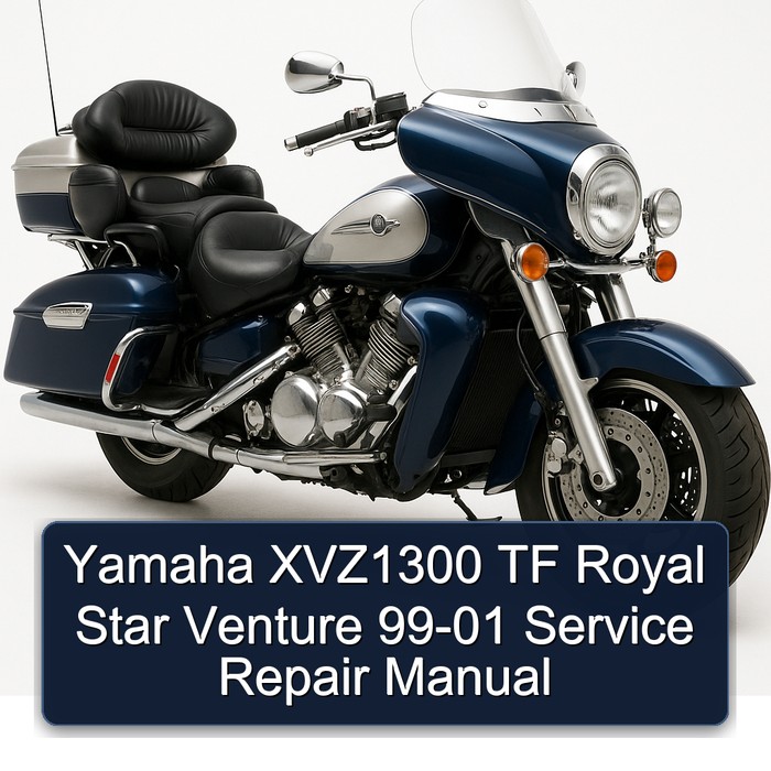 Yamaha XVZ1300 TF Royal Star Venture 99-01 Manual de servicio y reparación