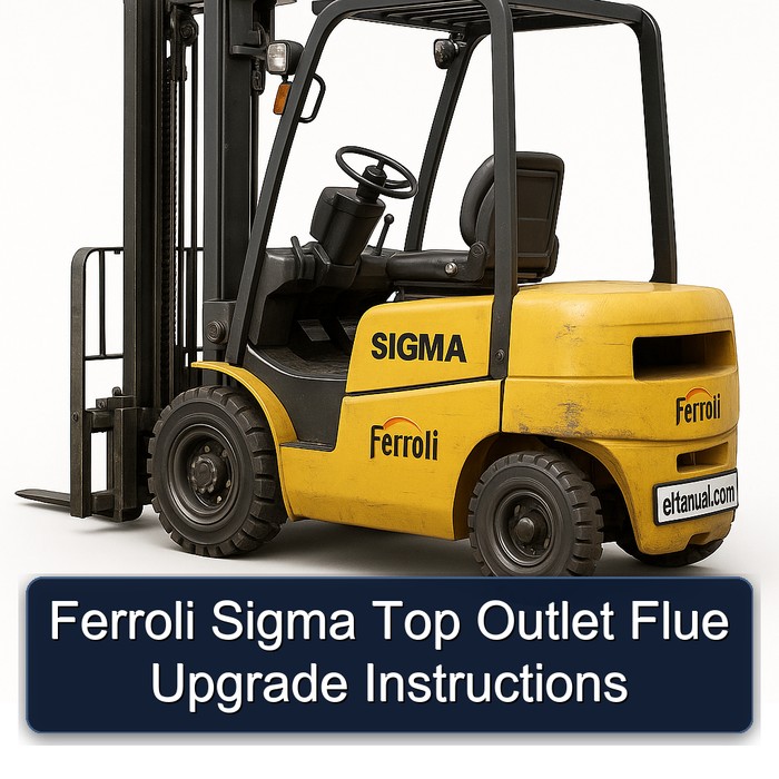 Ferroli Sigma Top Outlet Flue Upgrade Instructions