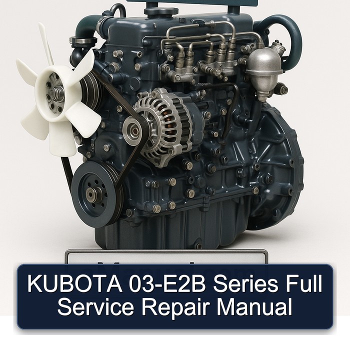 Manual de Reparación Completo Serie KUBOTA 03-E2B