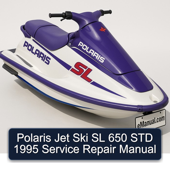 Polaris Jet Ski SL 650 STD 1995 Manual de servicio y reparación