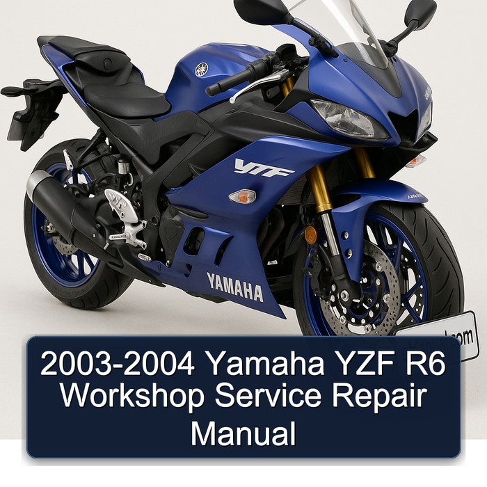 2003-2004 Yamaha YZF R6 Workshop Service Repair Manual