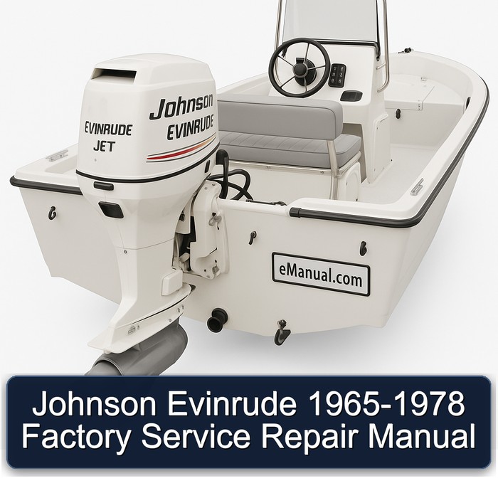 Johnson Evinrude 1965-1978 Factory Service Repair Manual 