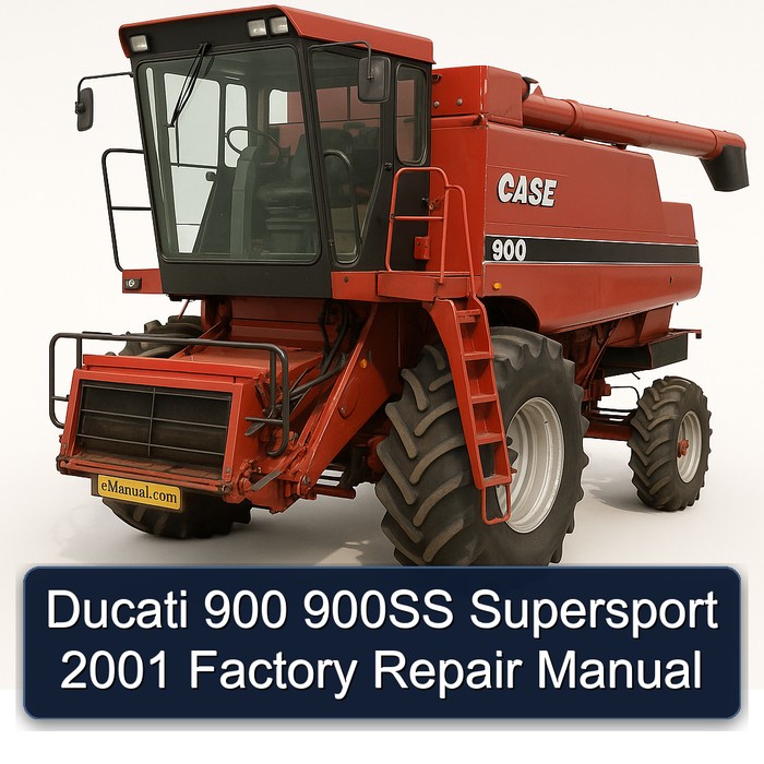 Ducati 900 900SS Supersport 2001 Factory Repair Manual