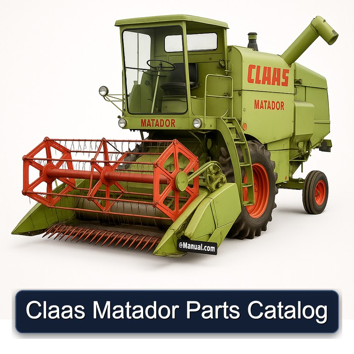 Claas Matador Parts Catalog