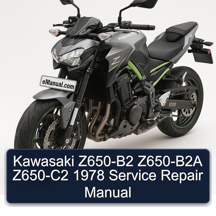 Kawasaki Z650-B2 Z650-B2A Z650-C2 1978 Service Repair Manual