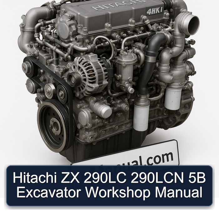 Hitachi ZX 290LC 290LCN 5B Excavator Workshop Manual