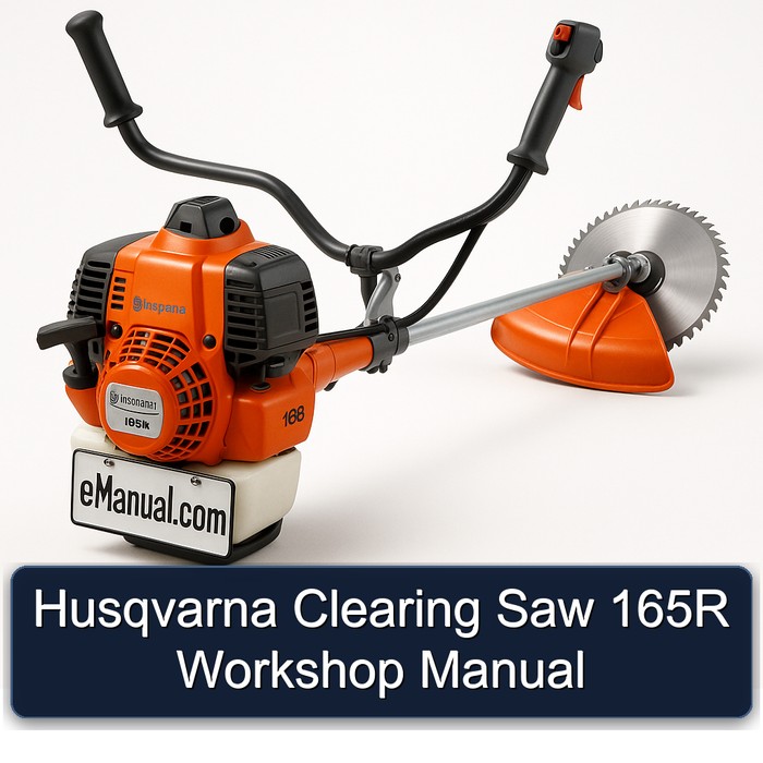Husqvarna Freischneider 165R Werkstatt-Handbuch