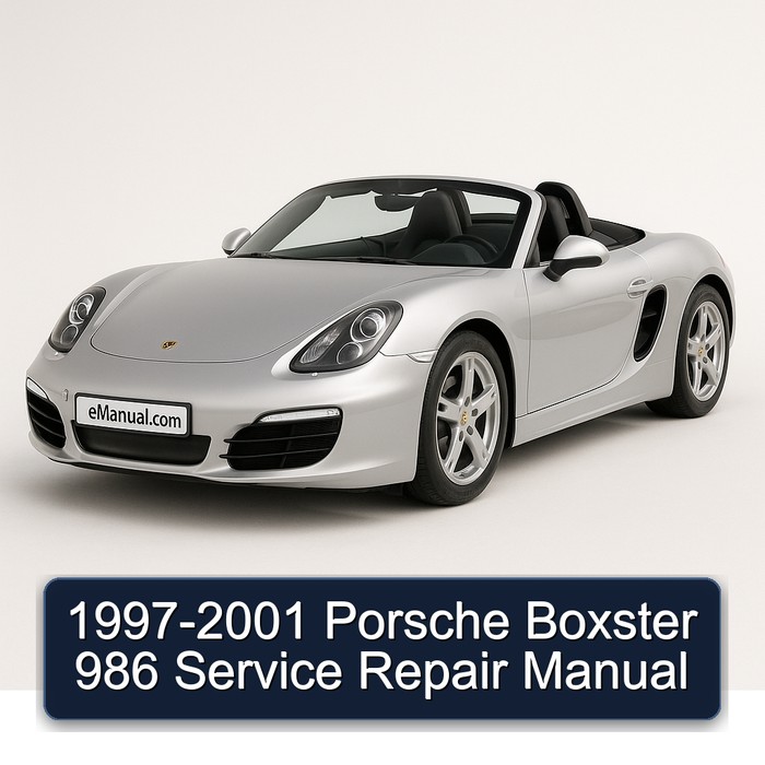 1997-2001 Porsche Boxster 986 Manual de servicio y reparación