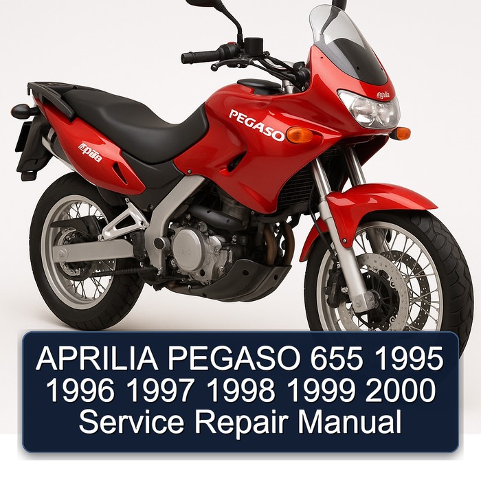 APRILIA PEGASO 655 1995 1996 1997 1998 1999 2000 Manual de servicio y reparación