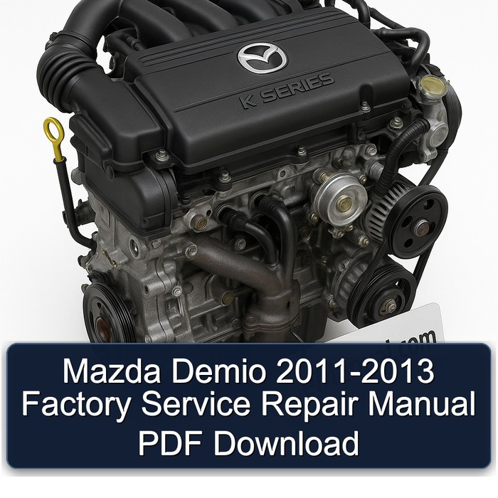 Manual de Reparación del Fábrica Mazda Demio 2011-2013 (PDF)