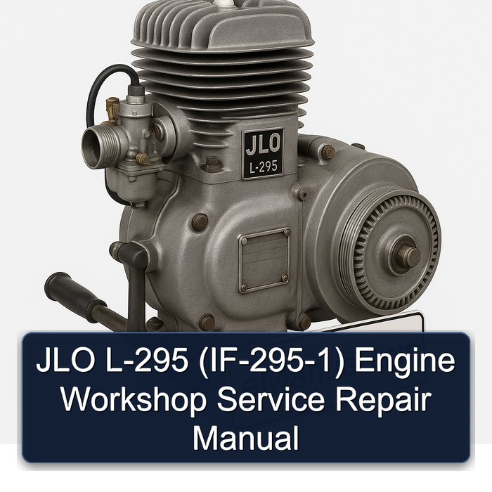 Manual de Reparación del Taller para Motor JLO L-295 (IF-295-1)