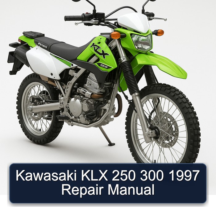 Kawasaki KLX 250 300 1997 Repair Manual
